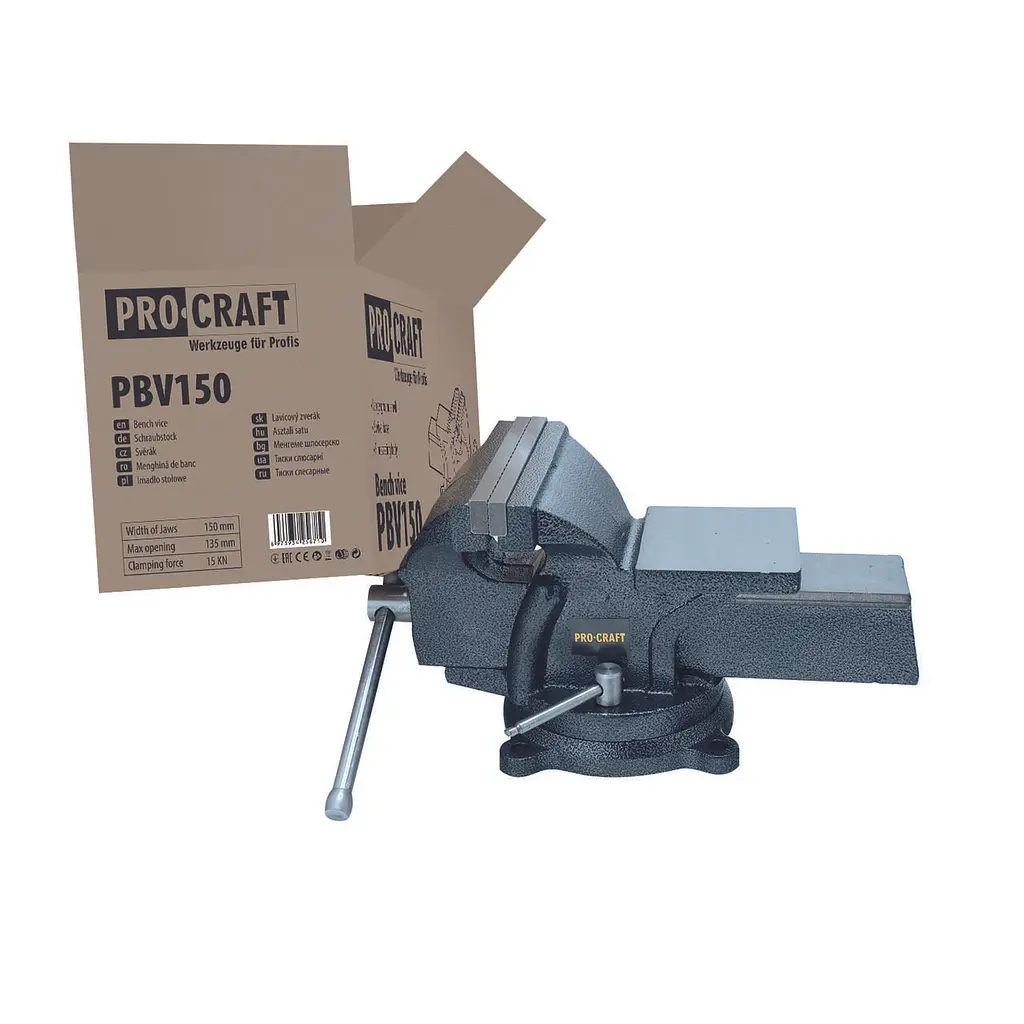Лещата слюсарні Procraft PBV150 - фото 7