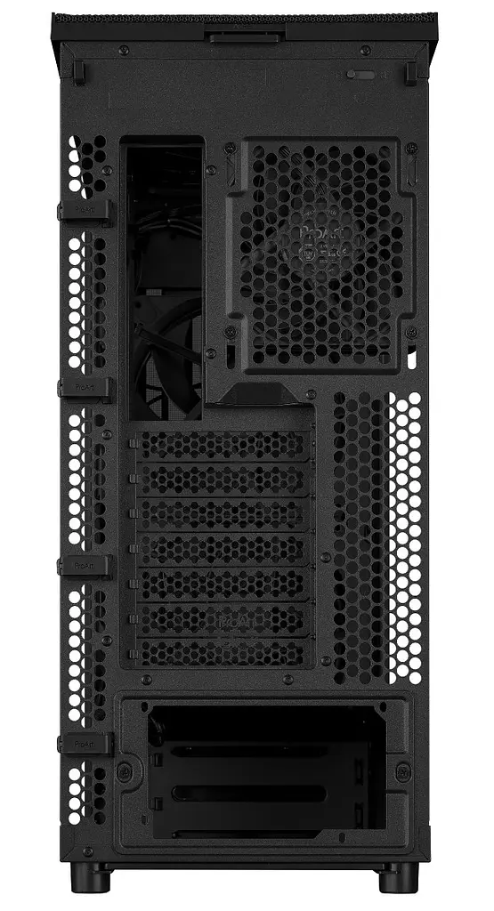 Корпус Asus ProArt PA401 Wood Edition - Tempered Glass без БЖ (90DC00M0-B39000) Black - фото 10