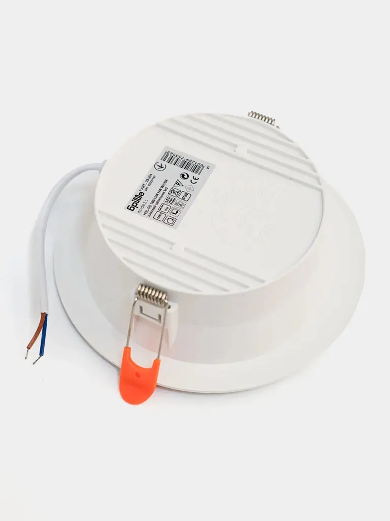 Точечный LED светильник Brille HDL-DS 186/15W NW WH/BK 33-254 - фото 2