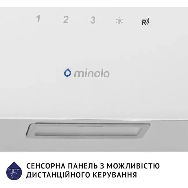 Витяжка Minola HVS 6224 WH 700 LED біла - фото 6