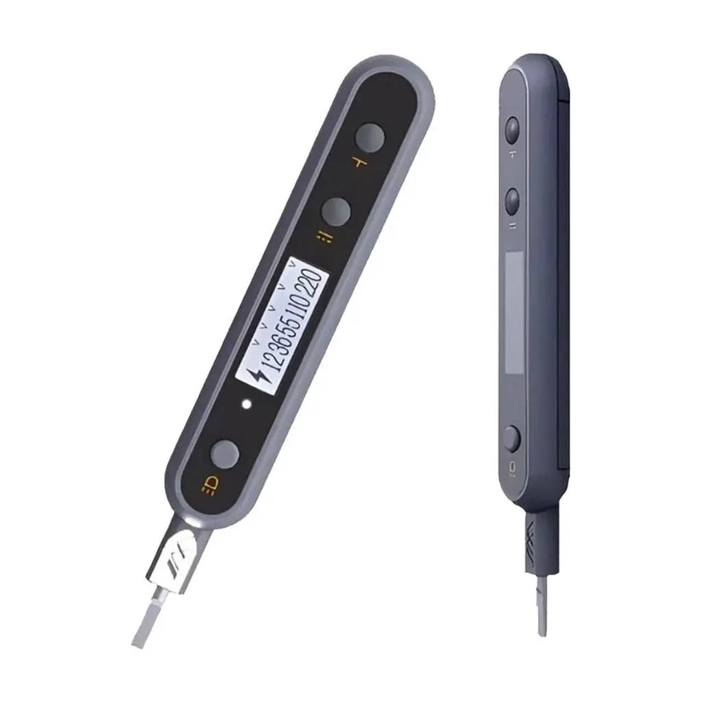 Викрутка-тестер напруги Xiaomi JIMIHOME Digital Display Electric Test Pen Black (JM-G27004) - фото 2