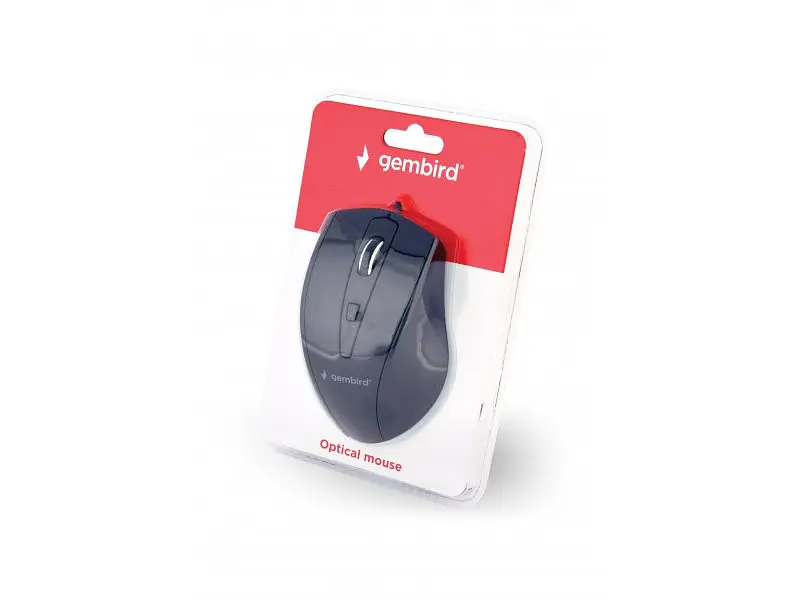 Миша Gembird MUS-4B-02 Black USB - фото 4