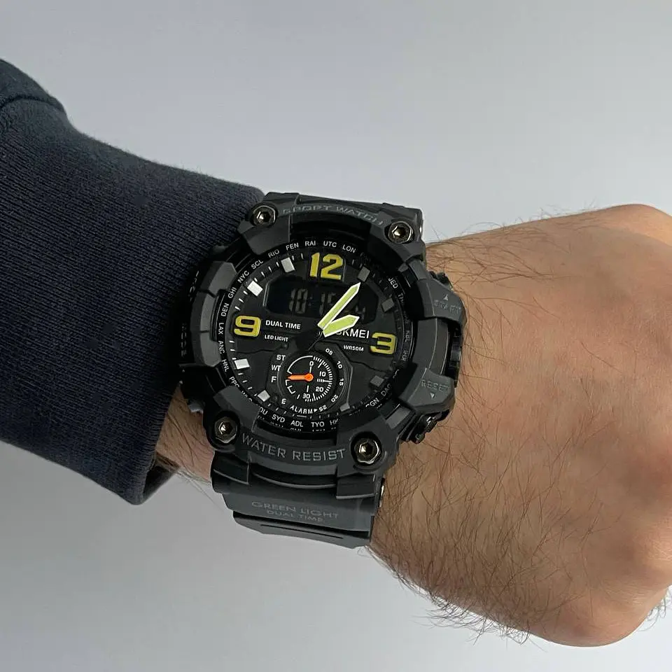 Наручний годинник чоловічий 1520BK All Black. Skmei acs0030704 - фото 3