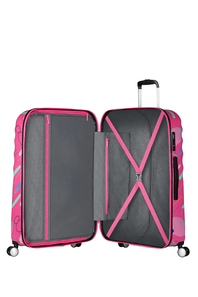 Валіза 77 См American Tourister WAVEBREAKER DISNEY MINNIE FUTURE POP 77х52х29 31C*70021 - фото 2