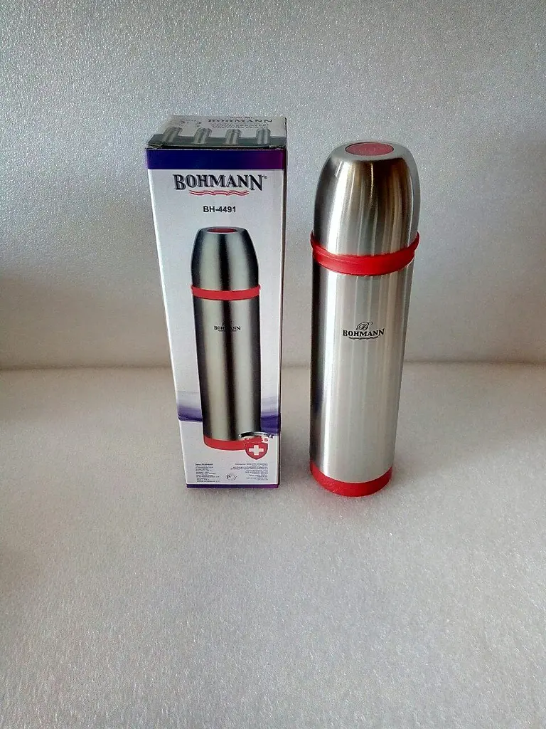 Термос Bohmann BH-4491 0.8л red - фото 5