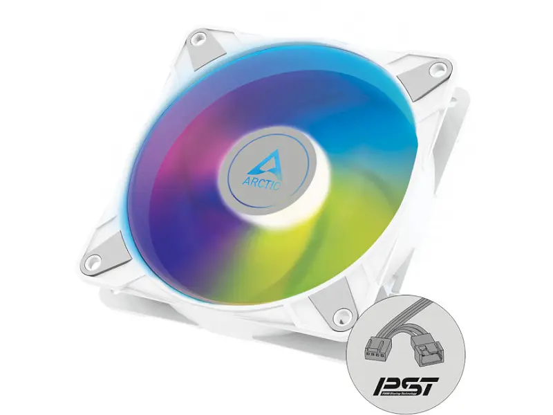 Вентилятор для корпусу ARCTIC P14 PWM PST A-RGB White (ACFAN00276A) - фото 2