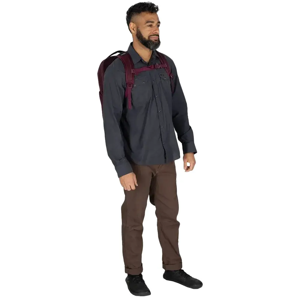 Рюкзак Osprey Ozone Laptop Backpack moody burgundy - фото 5