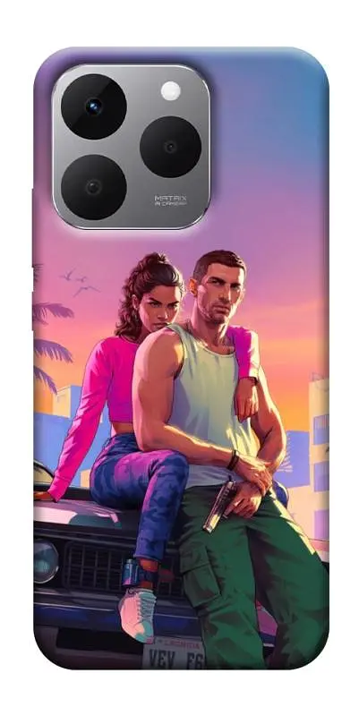 TPU чохол Demsky GTA VI Heroes для Realme 15T
