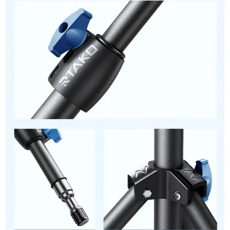 Штатив Rtako ZJ-ZB01 55CM Matte Finish Carbon Steel Tripod Black (6930539528246) - фото 3