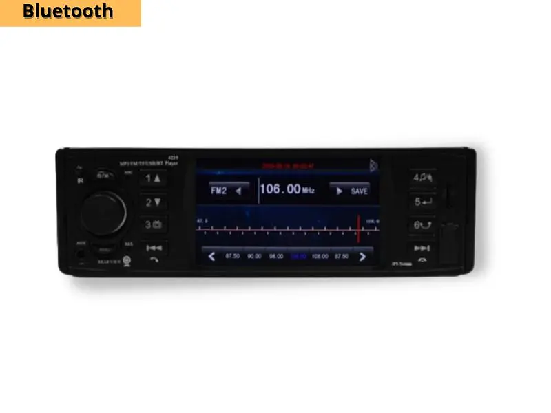 Автомагнітола сенсорна універсальна XPRO 4219 USB Bluetooth чорний (42099-_896) - фото 2