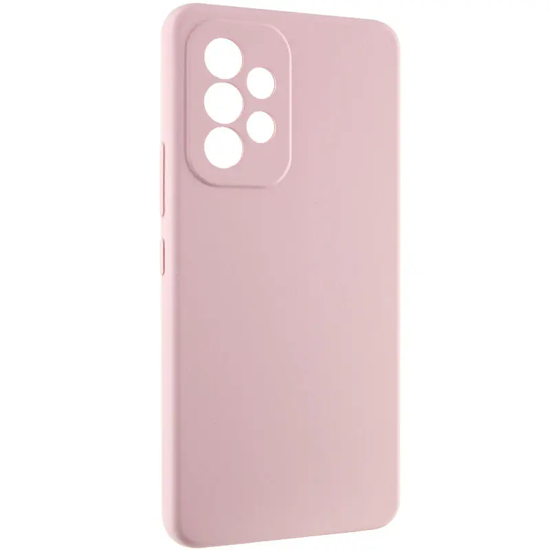 Чехол Silicone Cover Lakshmi Full Camera (AAA) для Samsung Galaxy A53 5G Розовый / Pink Sand - фото 2