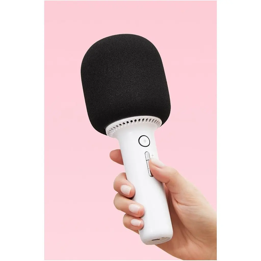Мікрофон з караоке Yhemi Karaoke Microphone 2 White [YMMKF005] [94819] - фото 2