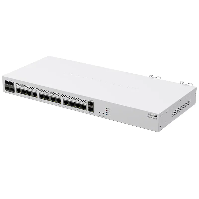 Маршрутизатор Mikrotik CCR2116-12G-4S+, 13xGbit LAN, M.2 PCIe slot, RouterOS L6, 1U RM case, Dual PS - фото 3
