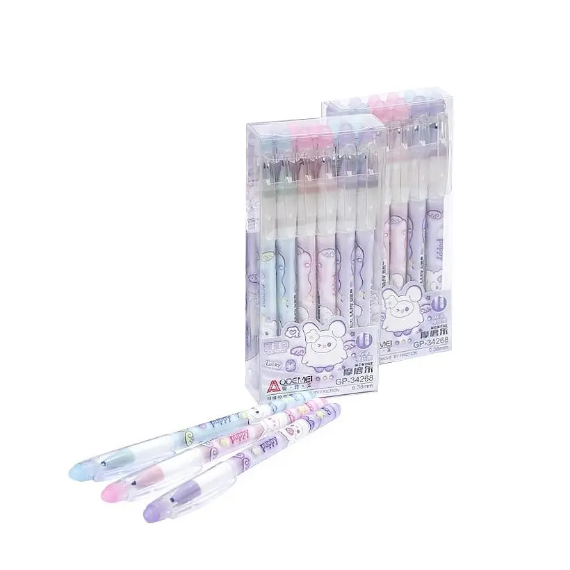 Ручка "пише-стирає" COLOR-IT 34268 синій, упаковка 12 шт