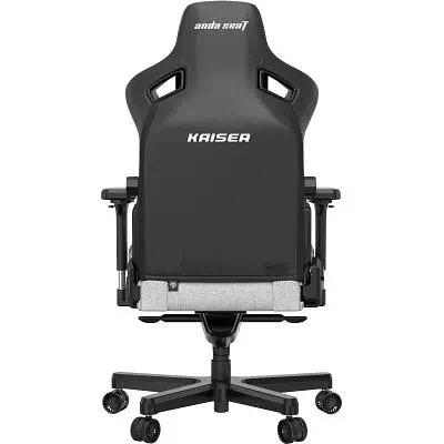 Крісло ігрове Anda Seat Kaiser 3 Fabric Size XL Grey (AD12YDC-XL-01-G-PV/F) - фото 3