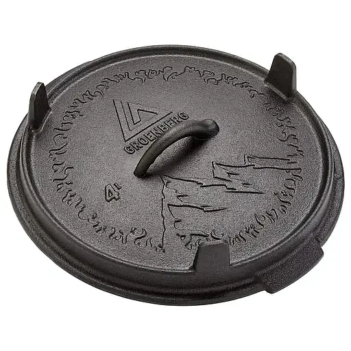 Казан з кришкою Groenberg Askja Pot Black 25 см 4 л (DAS303243) - фото 7