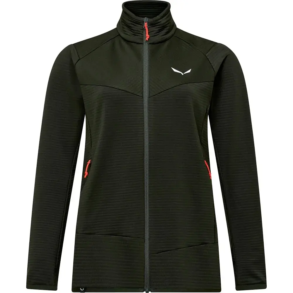 Флис женский Salewa Puez Altavia PL Jacket Women XS Темно-оливковый - фото 1
