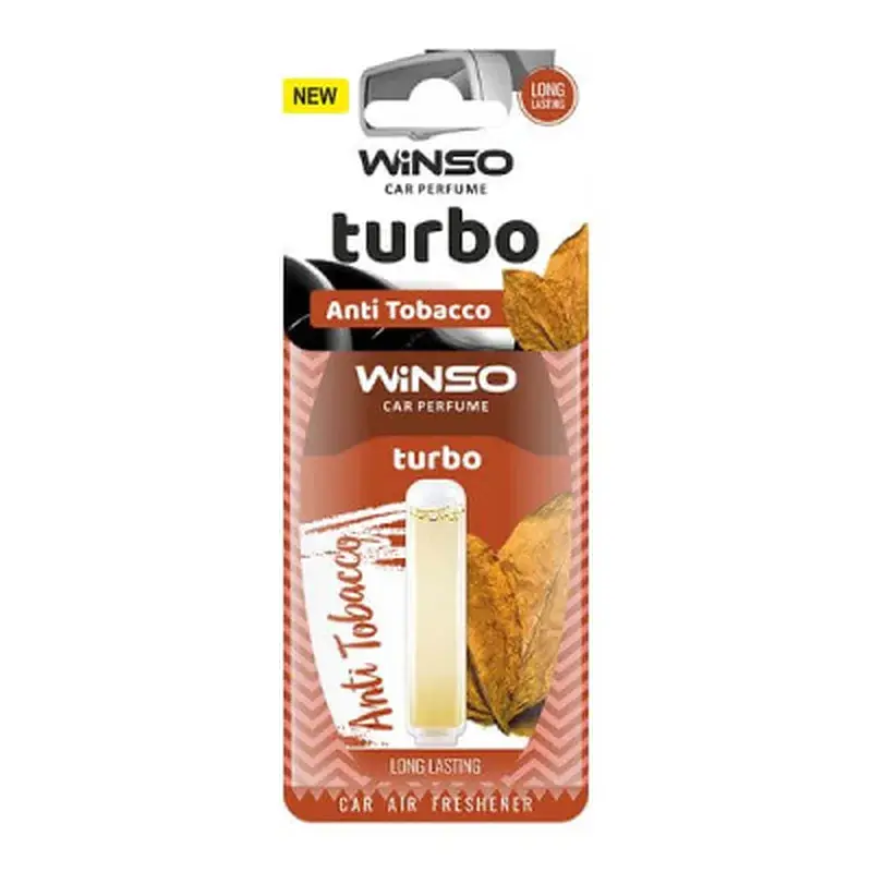 Ароматизатор для автомобіля Winso Turbo Anti Tobacco (532630)