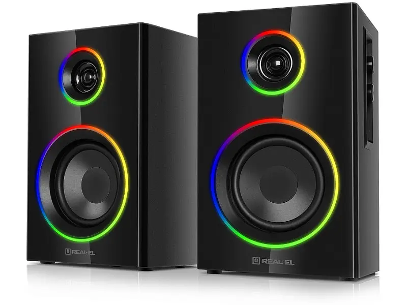 Комп'ютерні колонки REAL-EL S-410 Black (EL121200016)