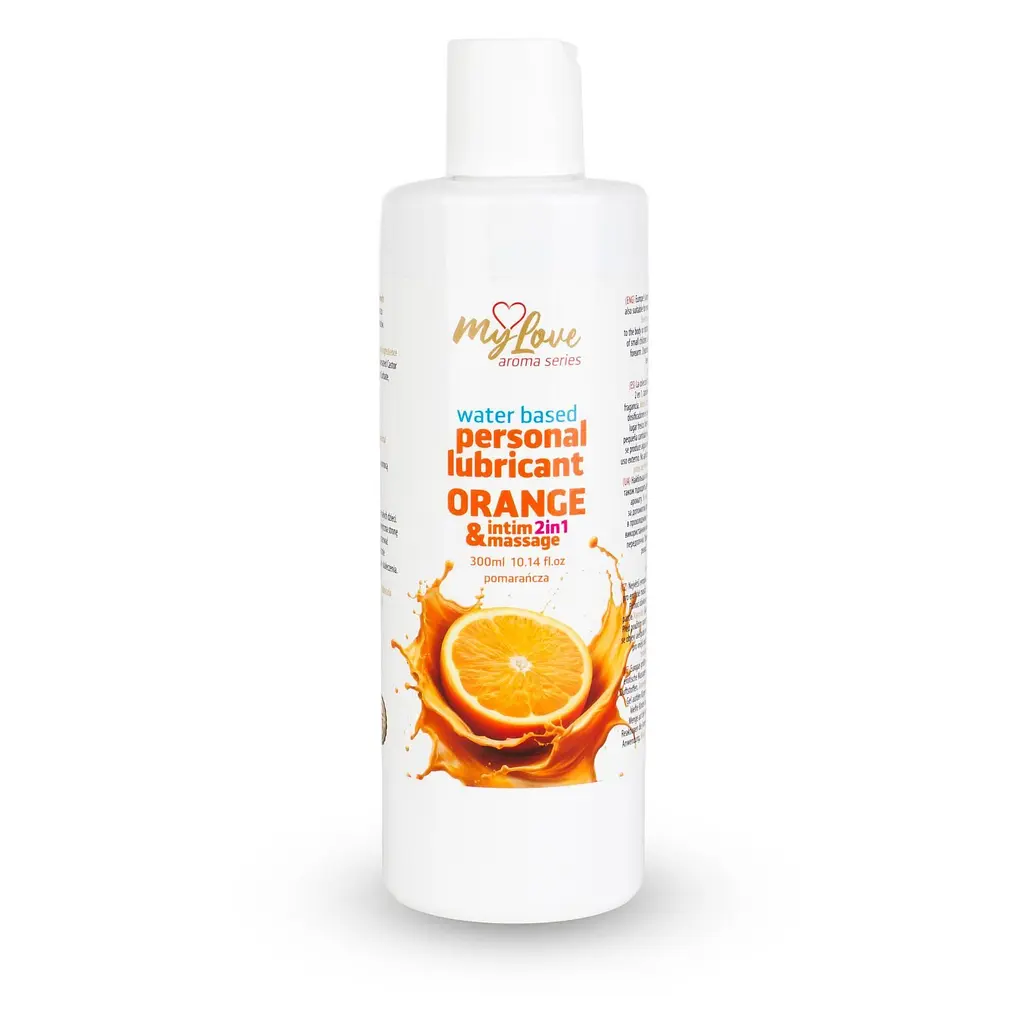 Лубрикант MyLove Aroma Series IntimMassage 2in1 Orange, 300 мл