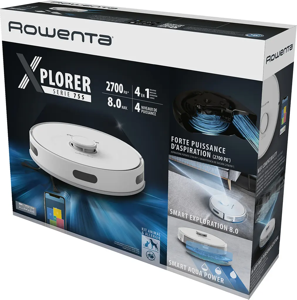 Робот-пылесос Rowenta X-Plorer Series 75 S (RR8577WH) [80861] - фото 13