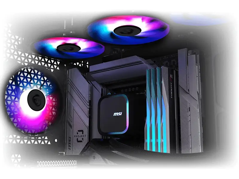 Водяне охолодження MSI MAG CoreLiquid A13 240 Black - фото 3