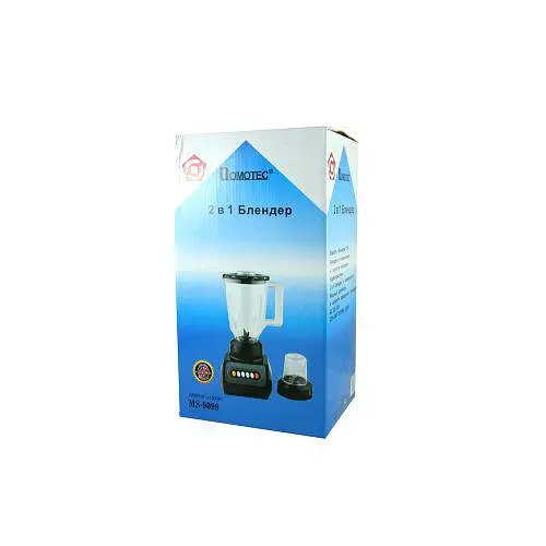 Блендер Domotec MS-9099 з кавомолкою Чорний (005334) - фото 4