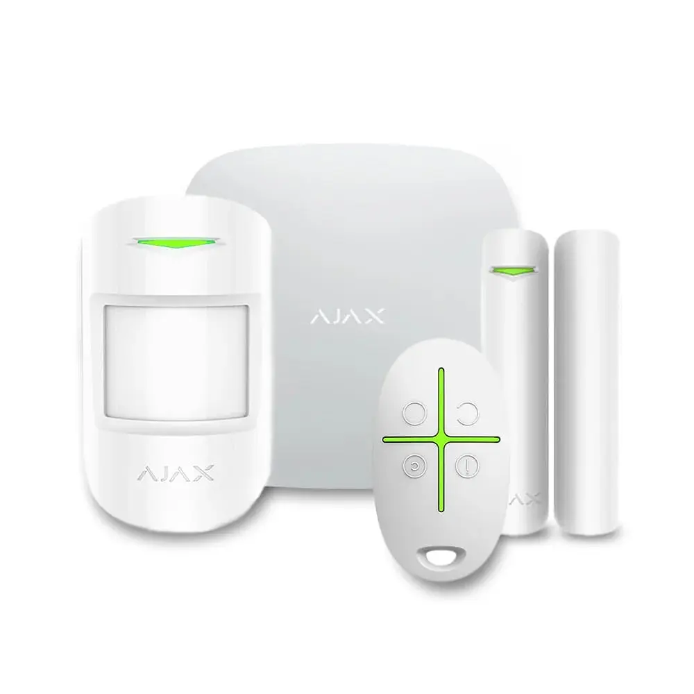 Комплект бездротової сигналізації Ajax StarterKit білий з 2G та Ethernet (26-00097) - фото 6