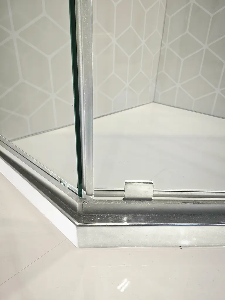 Душова кабіна без піддону Koer SR SC06-90x90x200-TR-01 прозоре скло Easy Clean 8 мм, хром KR5364, Універсальна, прозорий, хром - фото 4
