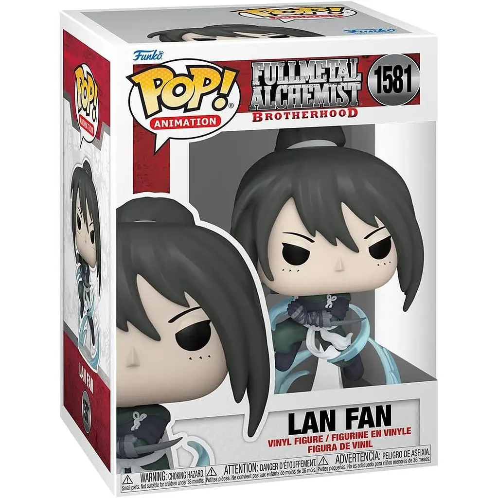 Фігурка Funko Pop Сталевий алхімік Лан Фан Fullmetal Alchemist Lan Fan 10 см FA LF 1581 - фото 3