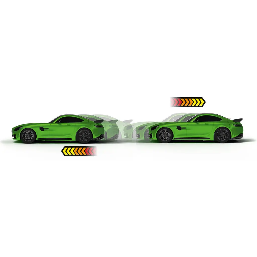 Сборная модель Revell Mercedes-AMG GT R Green Car уровень 1 масштаб 1:43, 10 деталей (RVL-23153) - фото 4