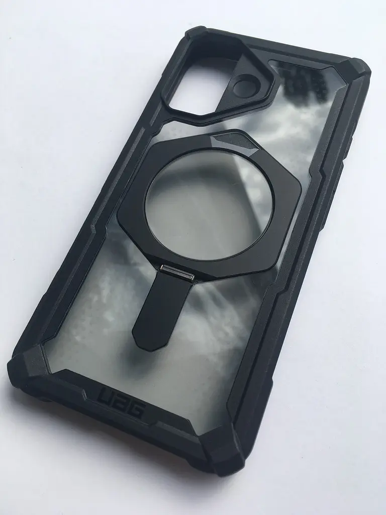 Оригінальний протиударний чохол для iPhone 17 UAG Plasma XTE MagSafe Black 114526114034 з підставкою - фото 6