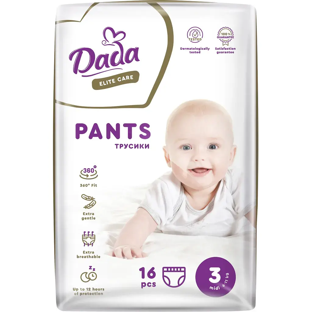 Підгузки Dada Elite Care 3 Midi (6 11 кг) 16 шт (4820174980702)