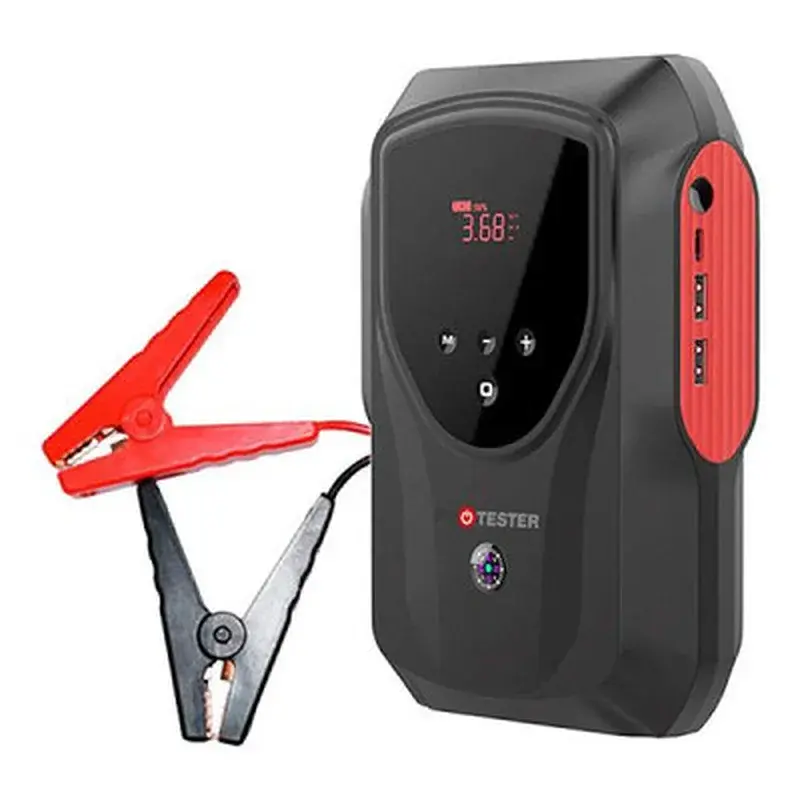 Пуско зарядний пристрій Protester Jump Starter, з компресором 2-в-1, 12V, 2000А (PRO-JS158) - фото 2