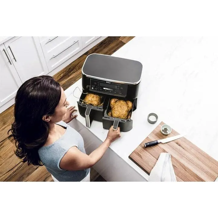 Мультипечь (аэрофритюрница) Ninja Foodi Max Dual Zone Smart Cook AF451EU - фото 9