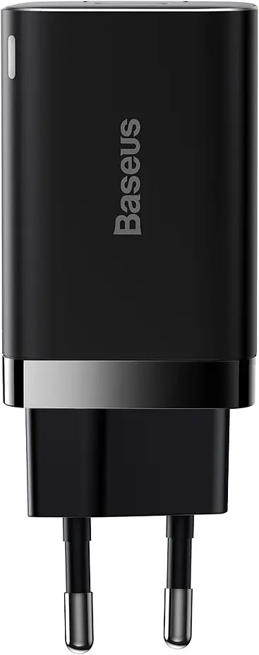 Зарядний пристрій Baseus Super Si Pro Quick Charger C+U 30W EU black (CCSUPP-E01) - фото 3