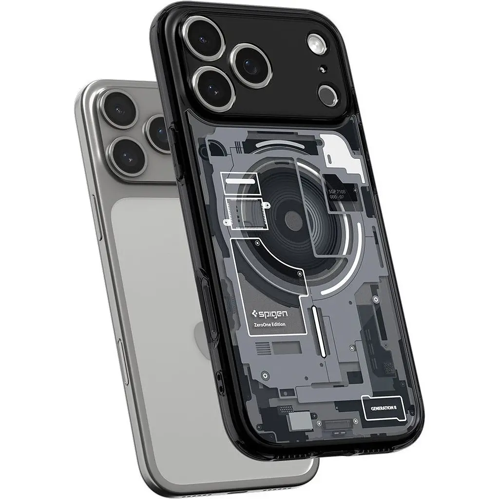 Чохол Spigen Ultra Hybrid MagSafe Zero One для Apple iPhone 17 Pro Black (ACS10353) [149405] - фото 4