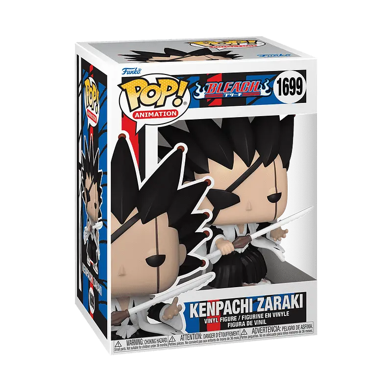 Фигурка Funko Pop Блич Кенпачи Зараки Bleach Kenpachi Zaraki 10 см FP B KZ 1699 - фото 2