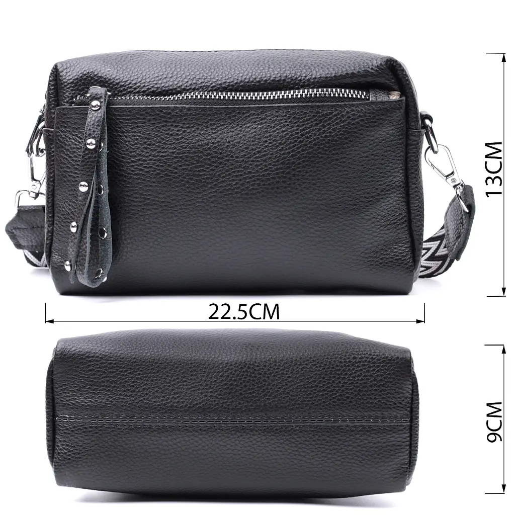 Жіноча шкіряна сумка Vintage 22.5х13х9 см sum0026602 - фото 3