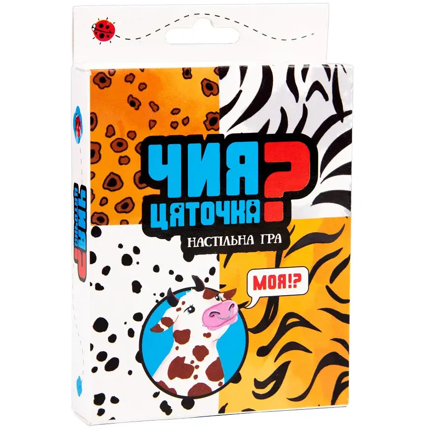 Настільна гра Strateg Чия цяточка?, укр. мова (30231)