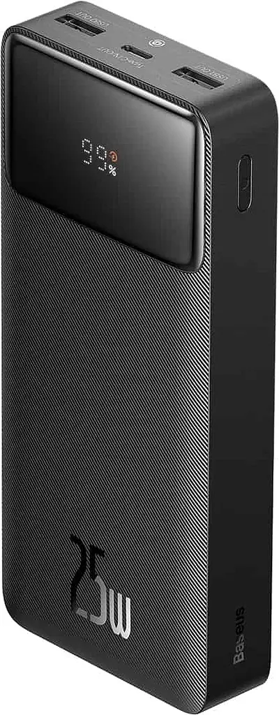 Портативный аккумулятор Baseus Bipow Digital Display Fast Charge 25W 20000mAh black (PPBD020301) - фото 3