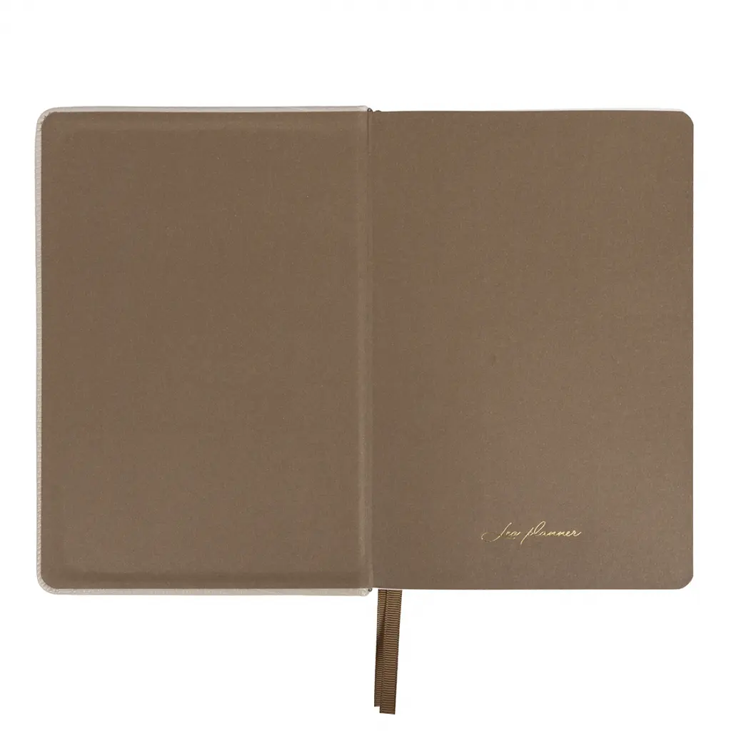 Щоденник діловий Leo Planner 2027 Lizard А5 твердий кремовий 368 сторінок (252769) - фото 3
