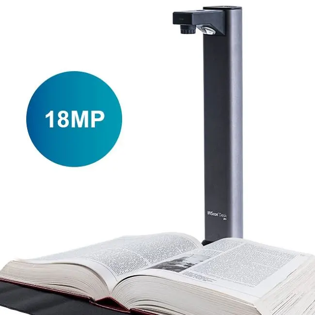 Сканер A3 Canon IRIScan Desk 7 Pro (85MP, 600dpi, 4912x3680, 4K Camera, USB, книжковий, чорний) (464415) - фото 2