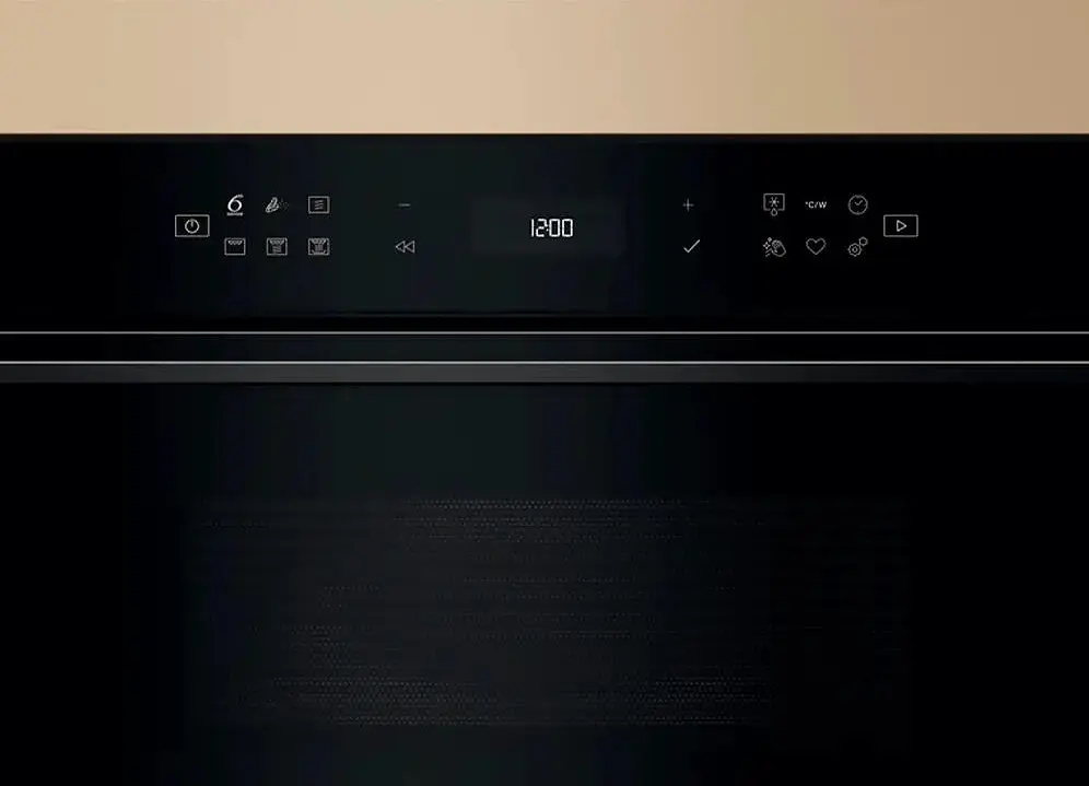Whirlpool Мікрохвильова піч вбудована, 31л, електронне упр., 1000Вт, гриль, дисплей, чорний - фото 2
