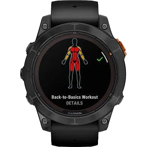 Смарт-годинник Garmin Fenix 7 Pro Solar Slate Gray w. Black Band (010-02777-00/01) - фото 10