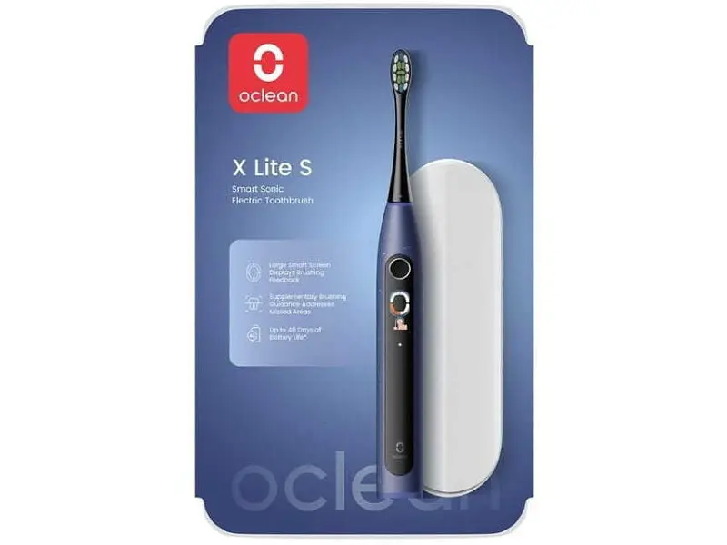 Електрична зубна щітка Oclean X Lite Set Blue (6970810556407) - фото 5