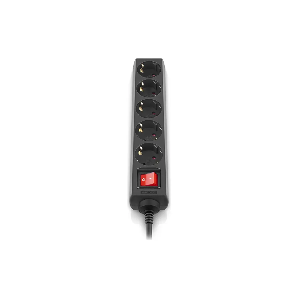 Мережевий фільтр живлення REAL-EL RS-PROTECT M 10m, black (EL122300037) - фото 4