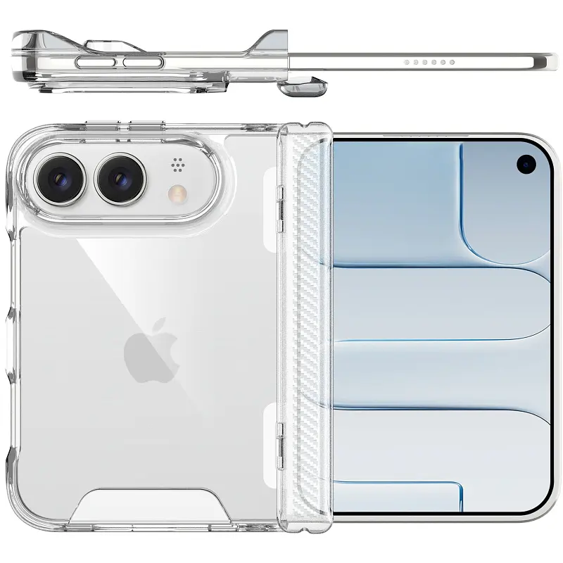 Чохол TPU Epik Space Case transparent для Apple iPhone Duo (5.4/7.6") Прозорий - фото 6