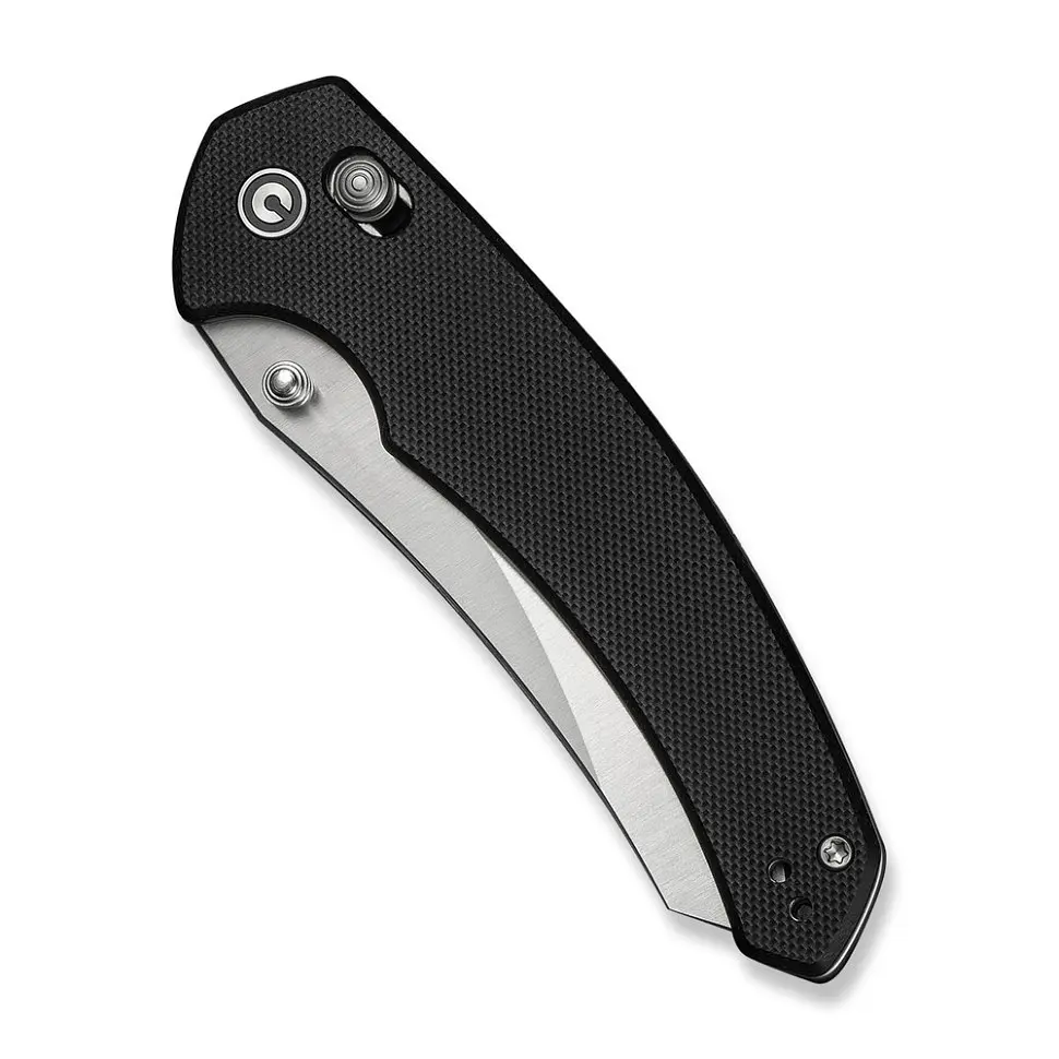 Ніж складаний туристичний Civivi Sixgill (8.7 см) Nitro-V/G10 чорний - фото 4