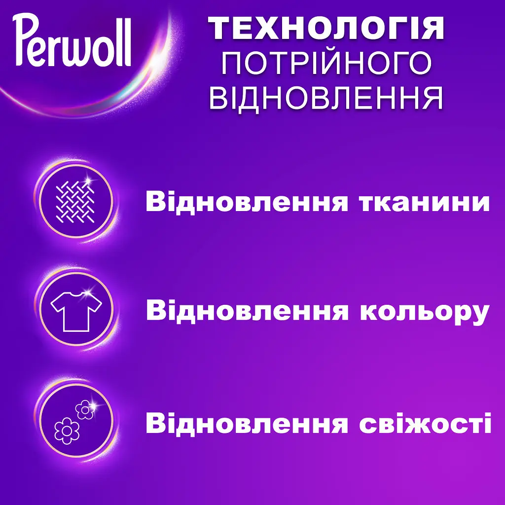 Гель для прання Perwoll Для темних та чорних речей 3 л (9000101809527) - фото 2